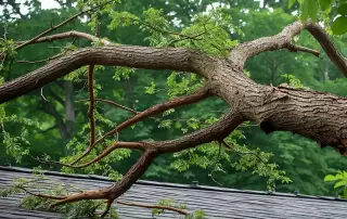 Overhanging Tree Limbs Can Disrupt Homeowners Insurance Policies